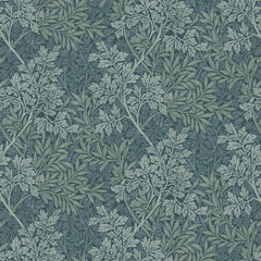 William Morris At Home Fabric, Flora And Foliage, Foliage, Indigo