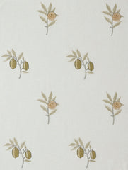William Morris At Home Fabric, The Forager Fruit Embroidery, Honey