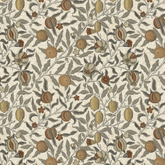 William Morris At Home Fabric, The Forager Fruit, Flax