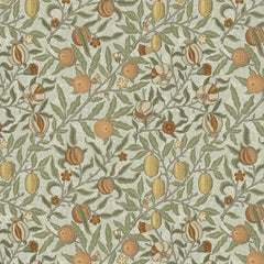 William Morris At Home Fabric, The Forager Fruit, Lichen