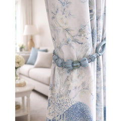 Laura Ashley Marrion Tieback, Dusky Blue, 1 Pair