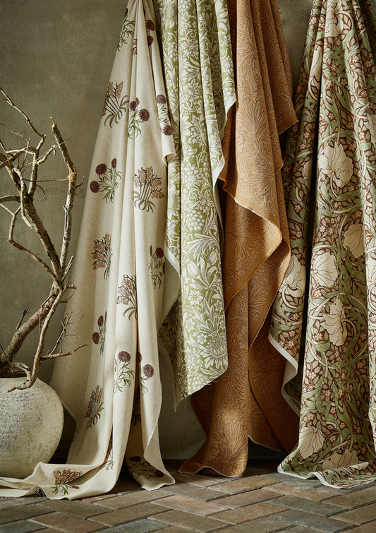 Introducing the New William Morris at Home Soft Furnishings Collection