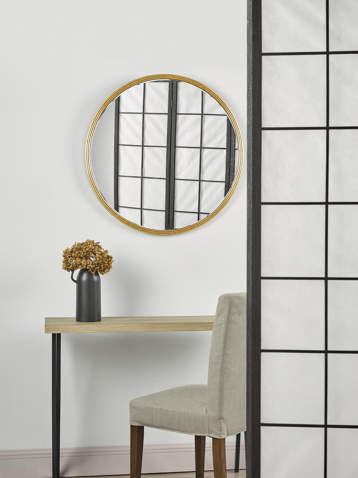 Data Console Table Oak Effect