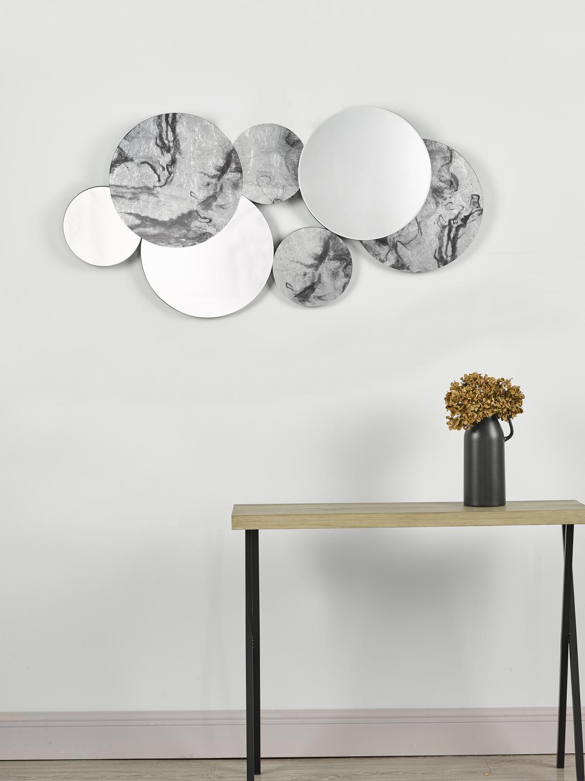 Data Console Table Oak Effect