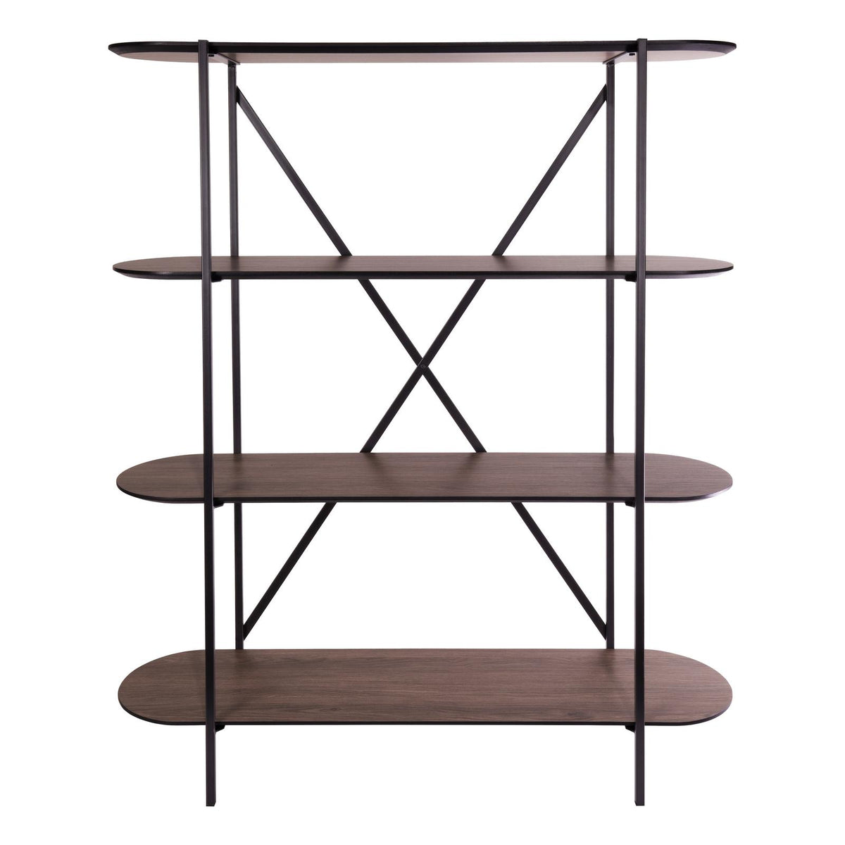 Poe Shelves Mocha Effect and Matt Black