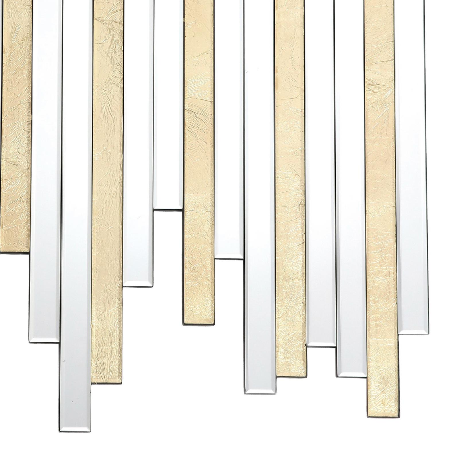 Pimento Decorative Mirror Gold Foil Detail 86 X 66cm