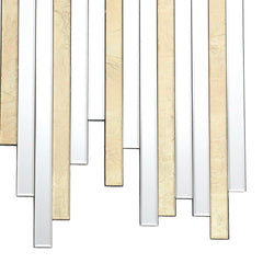 Pimento Decorative Mirror Gold Foil Detail 86 X 66cm