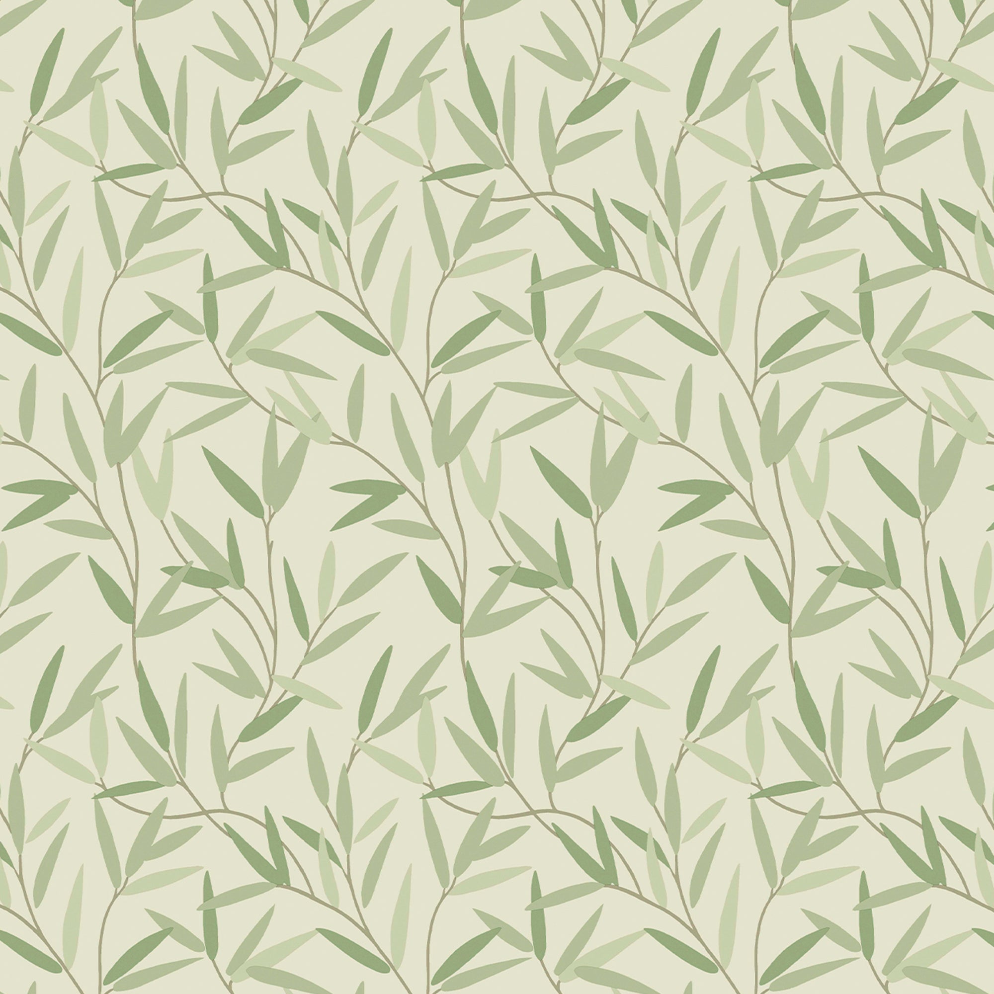 Laura Ashley Willow Leaf Wallpaper Hedgerow
