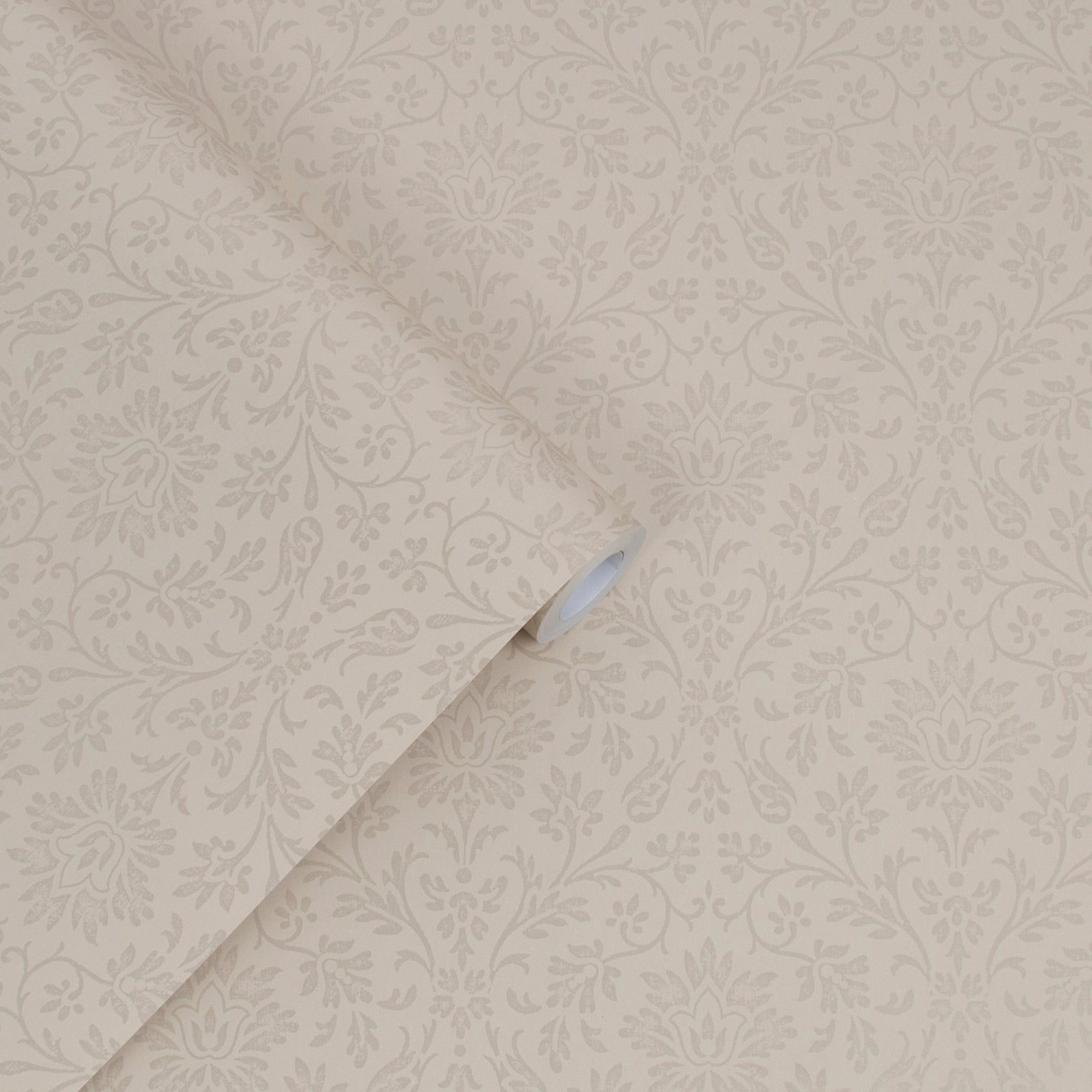 Laura Ashley Annecy Wallpaper Linen