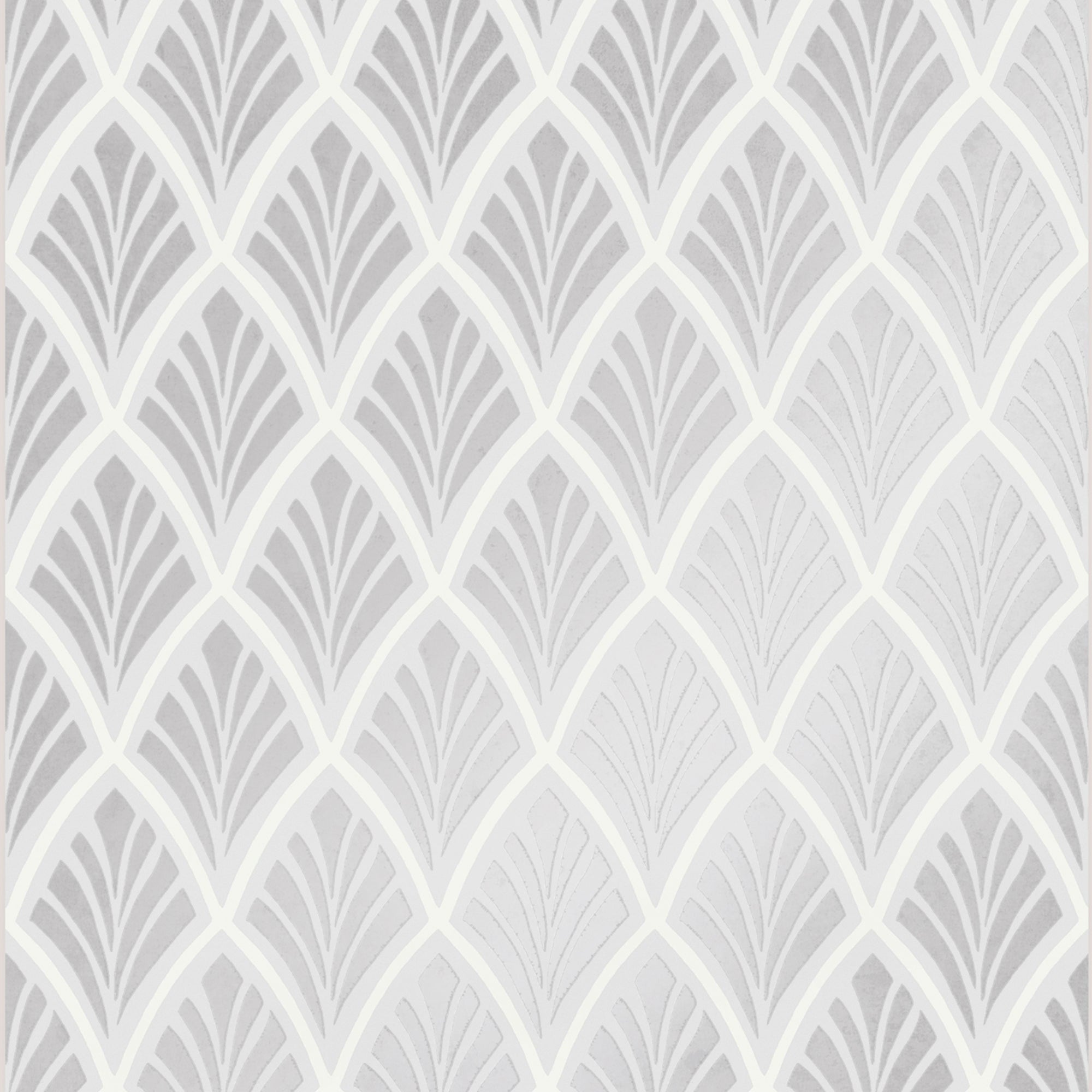 Laura Ashley Florin Wallpaper Silver