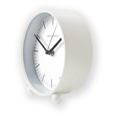 Twyford Small Bedside Clock - Ivory