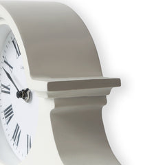 Edith Mantel Clock - Ivory