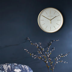 Glenn Wall Clock - Gold