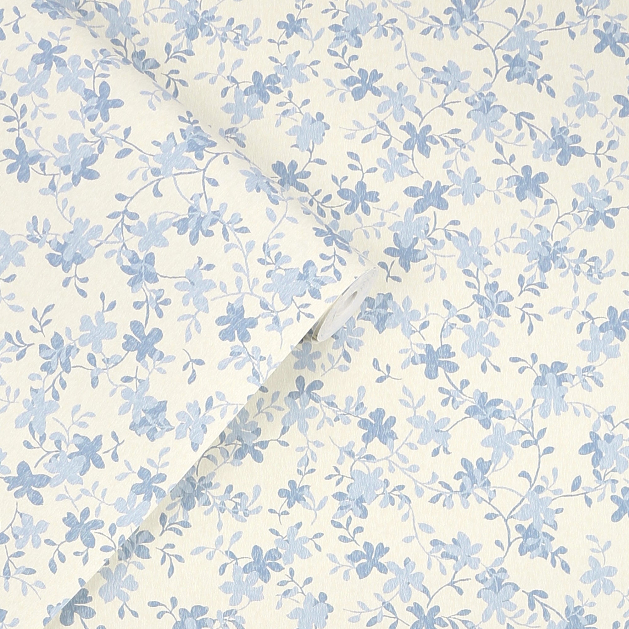 Laura Ashley Misterton Trail Wallpaper Pale Seaspray Blue