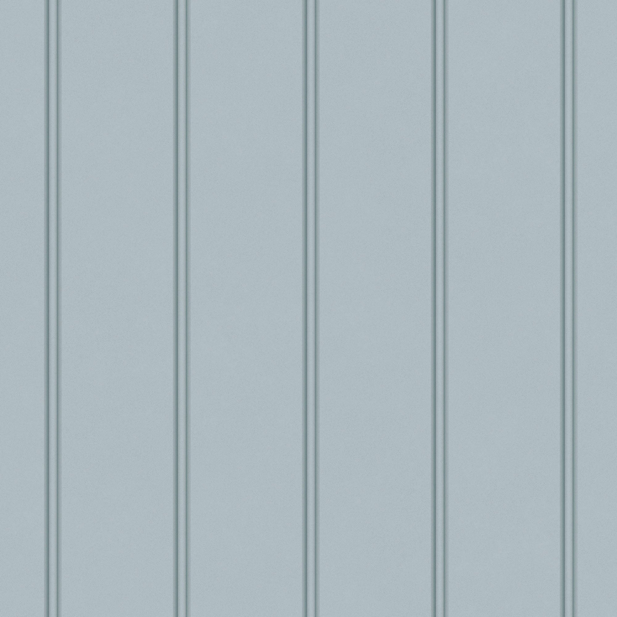 Laura Ashley Chalford Wood Panelling Wallpaper Seaspray Blue