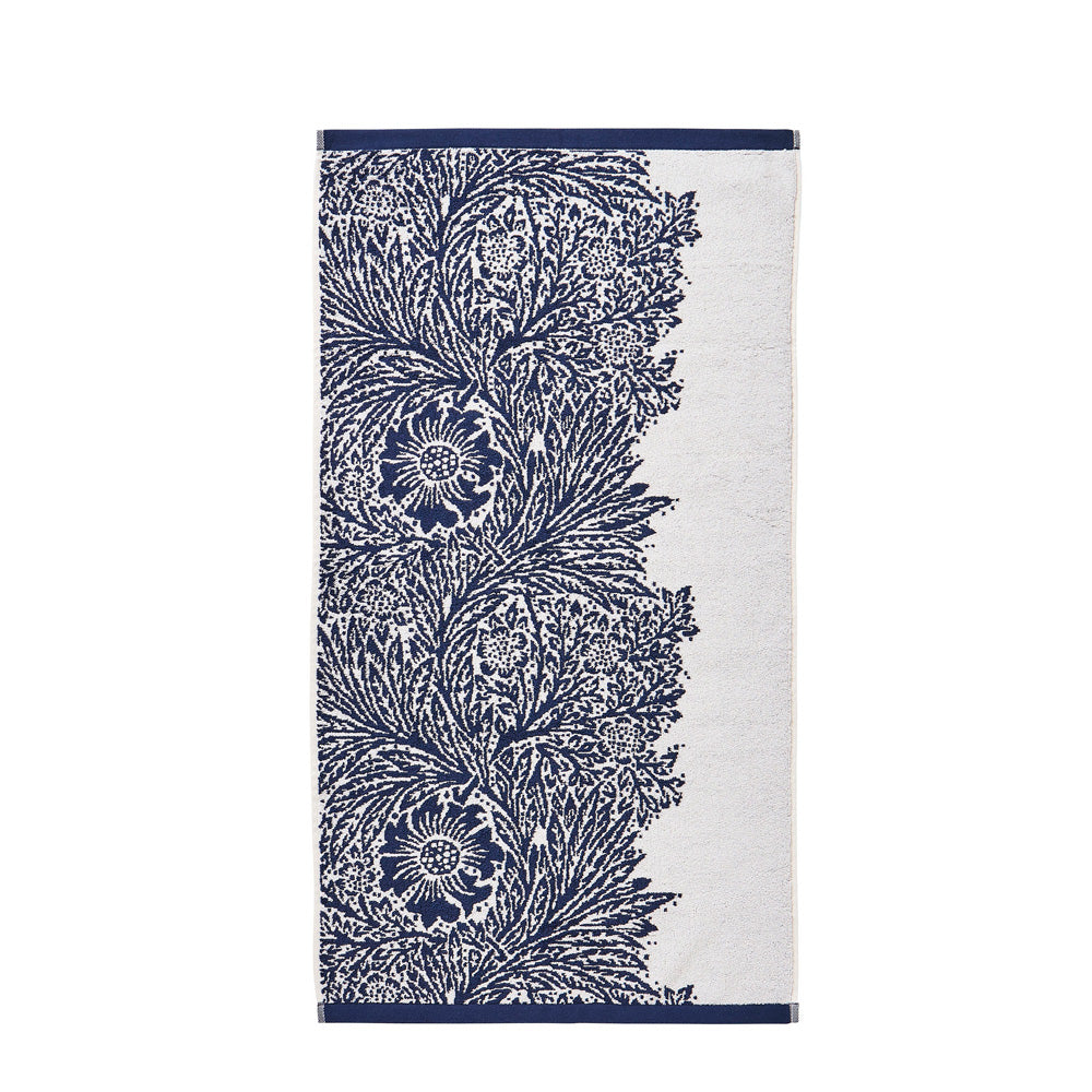 Marigold Towel, Prussian Blue