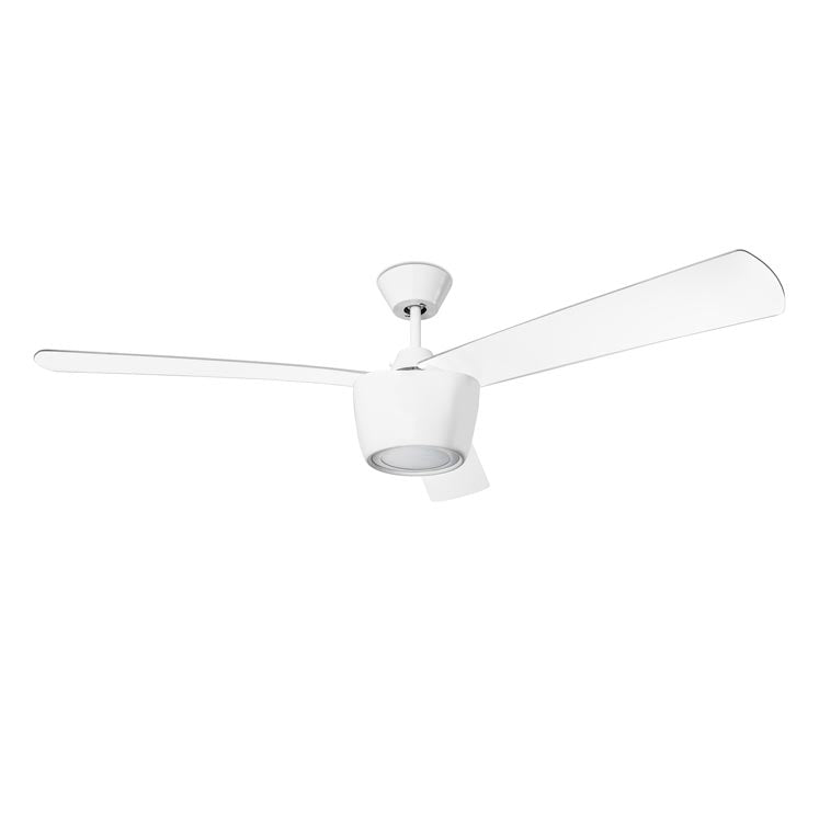 Ceos Ceiling Fan Bright White / Transparent LEDS C4 Forlight