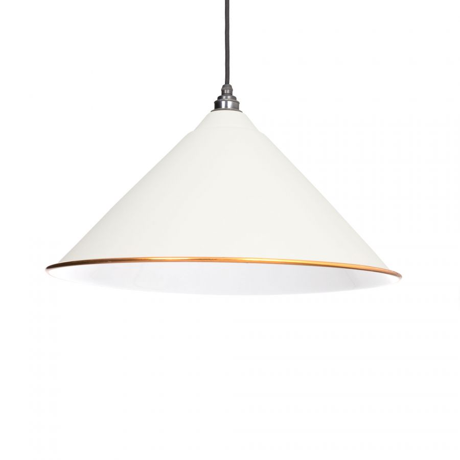 Hockley Pendant in Oatmeal From the Anvil