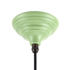 Hockley Pendant in Sage Green From the Anvil