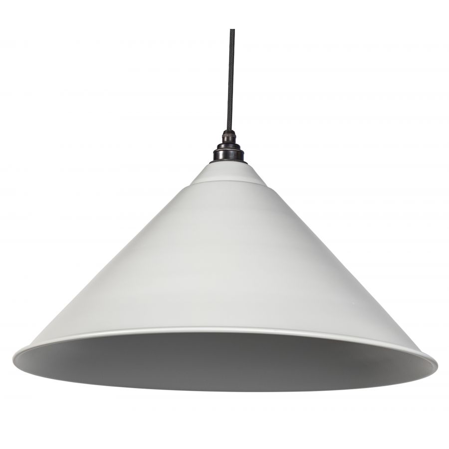 Hockley Pendant in Full Colour Light Grey From the Anvil