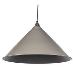 Hockley Pendant in Full Colour Warm Grey From the Anvil