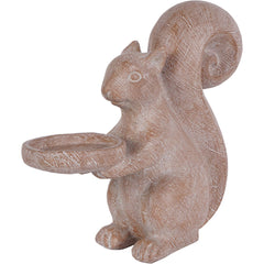 Laura Ashley Resin Squirrel Candleholder