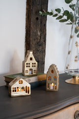 Laura Ashley Hand Crafted House’s Gold Set of 3