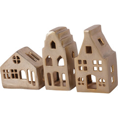 Laura Ashley Hand Crafted House’s Gold Set of 3