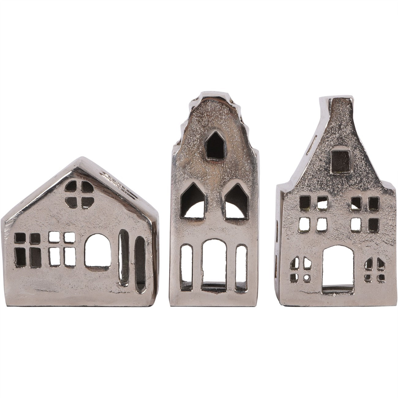 Laura Ashley Hand Crafted House’s Silver Set of 3
