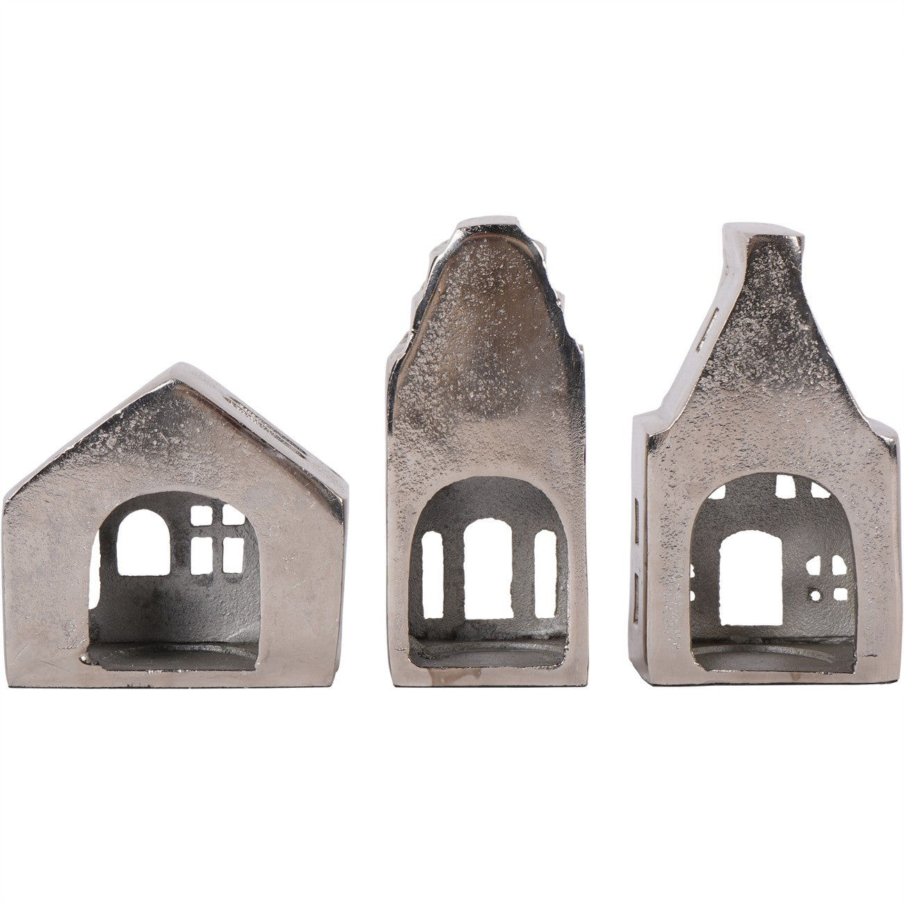 Laura Ashley Hand Crafted House’s Silver Set of 3