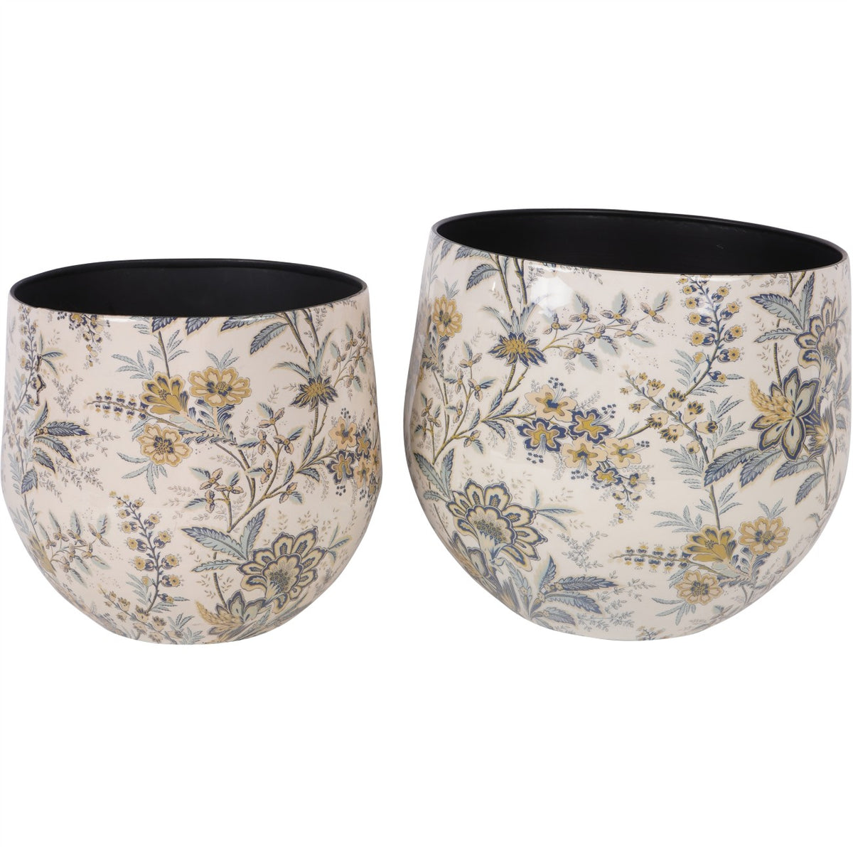 Laura Ashley Marlbrook Planter Set of 2 Small & Medium