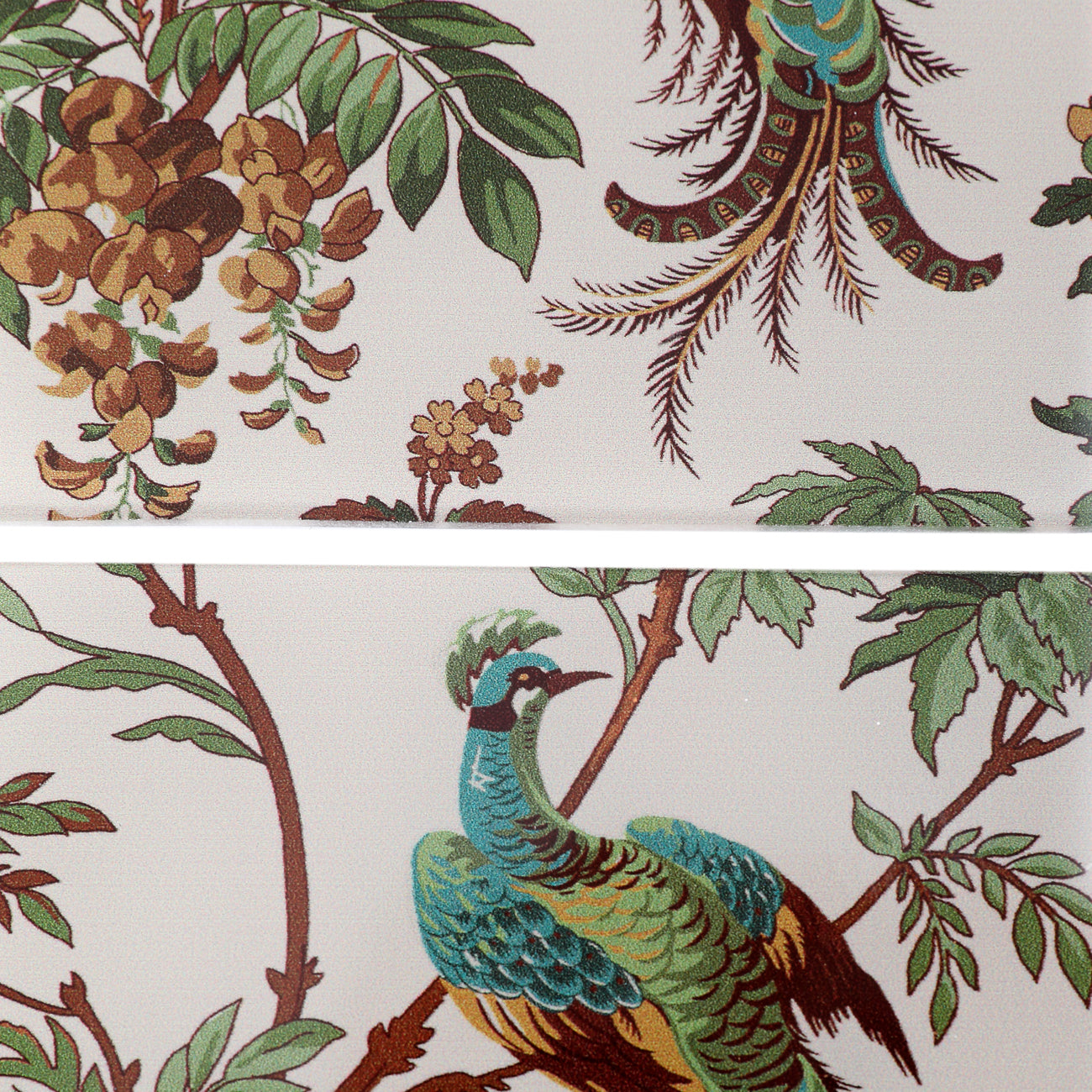 Laura Ashley Attleton Glass Coasters Set of 4