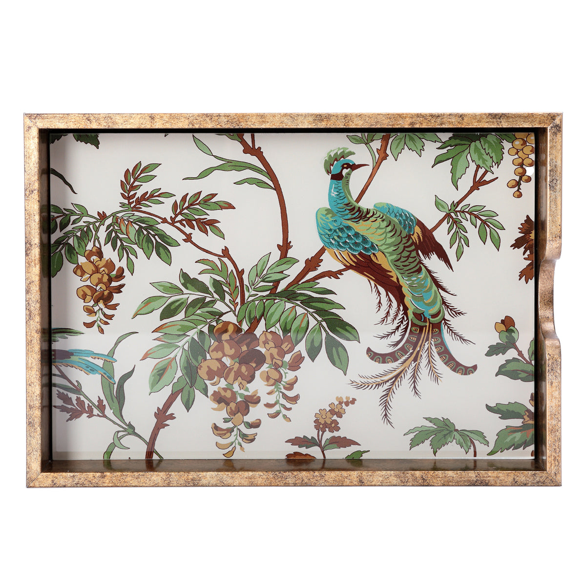 Laura Ashley Attleton Glass Placemats Set of 4