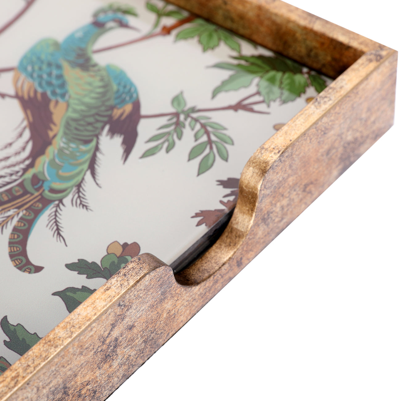 Laura Ashley Attleton Glass Placemats Set of 4