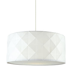 Aisha Easy Fit Pendant White With Shade