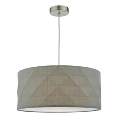 Aisha Easy Fit Pendant Grey With Shade