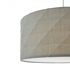 Aisha Easy Fit Pendant Grey With Shade