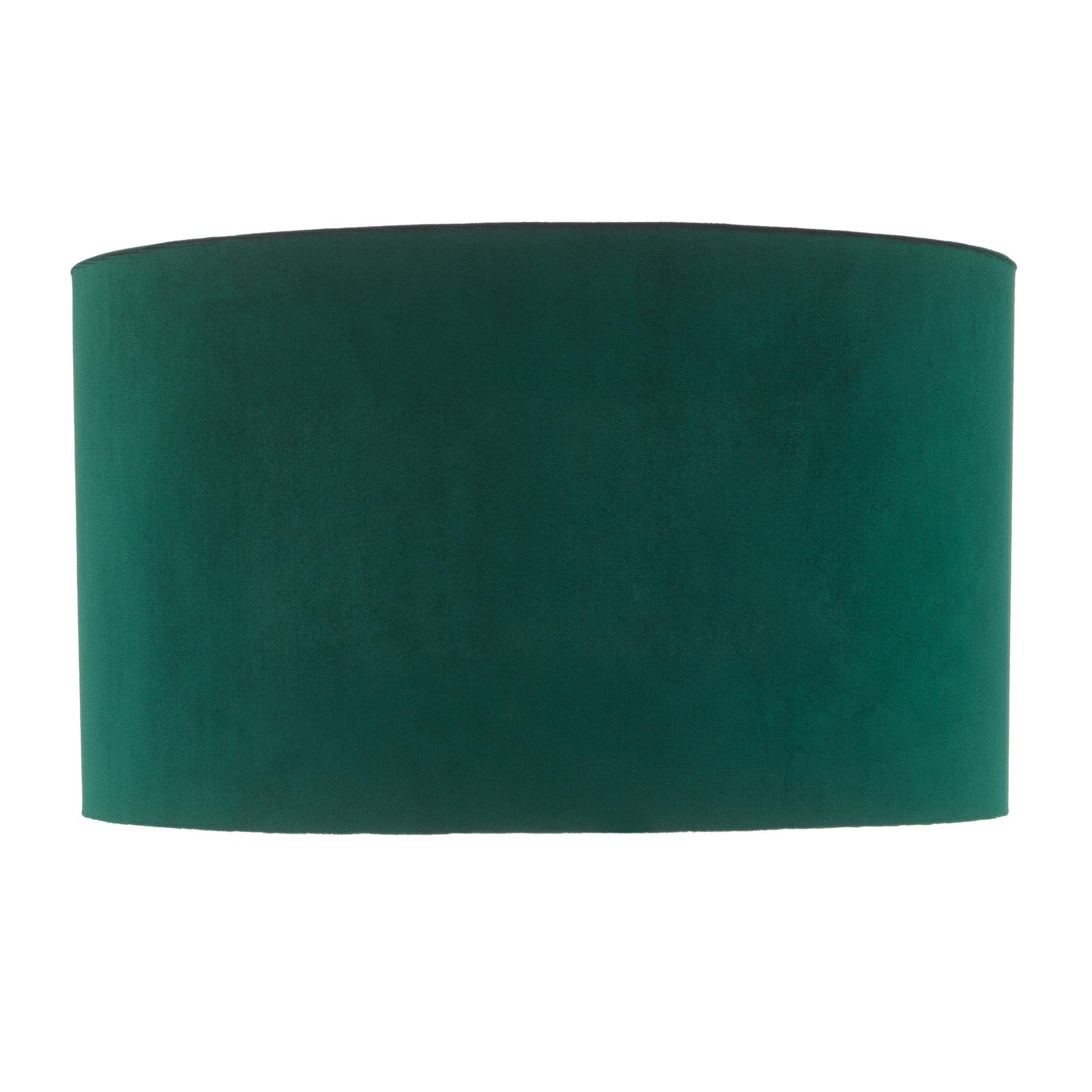 Akavia Green Velvet Drum Shade 35cm