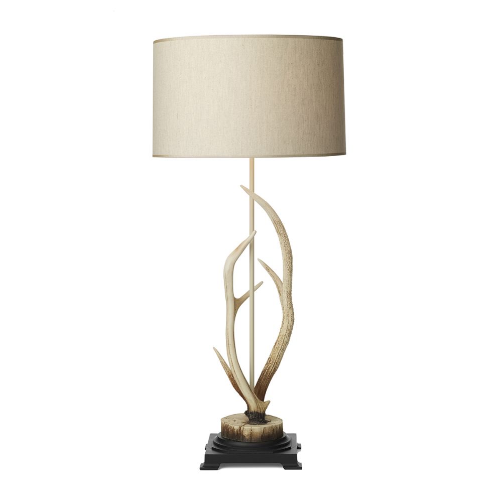 David Hunt Lighting Antler Large Table Lamp Complete with Shade