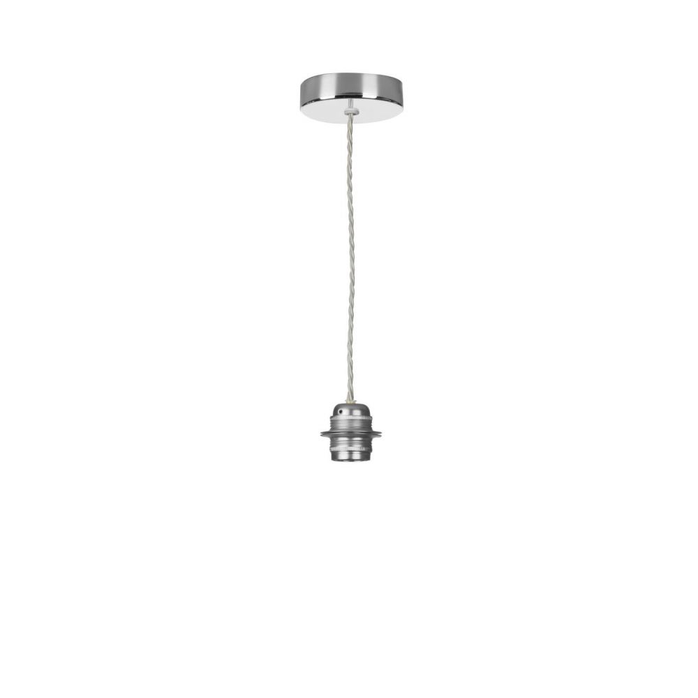 David Hunt Lighting Apollo Single Pendant In  Polished Chrome