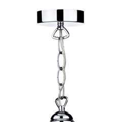 Ardeche 1 Light Large Pendant Clear Glass Polished Chrome