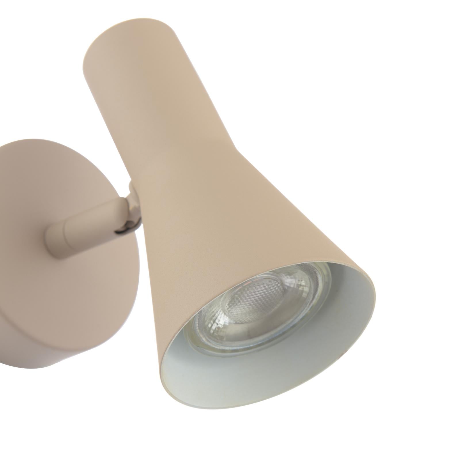 Arnel Single Spotlight Satin Taupe