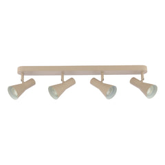 Arnel 4 Light Bar Spotlight Satin Taupe