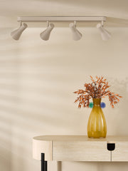 Arnel 4 Light Bar Spotlight Satin Taupe