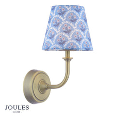 Joules Apsley Rechargeable LED Wall Light Trellis Floral Blue