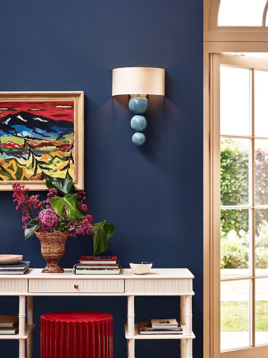 David Hunt Lighting Athena Wall Light Bespoke with Shade