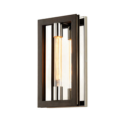 Enigma Wall Sconce B6181-CE Bronze with Polished Stainless Hudson Valley Lighting