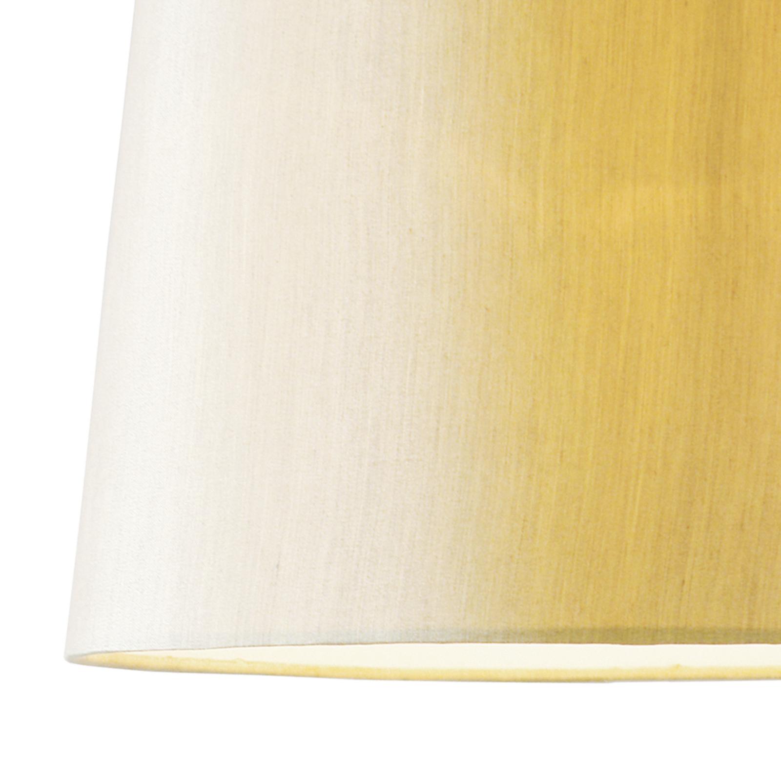 Balthazar Gold Faux Silk Tapered Drum 38cm