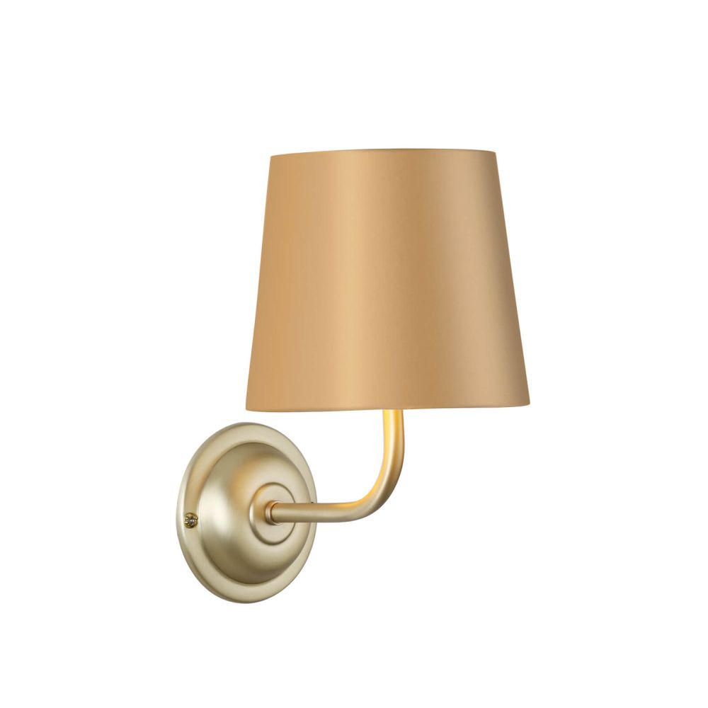 David Hunt Lighting Bexley Single Wall Light In Butter Brass, Fitting Only