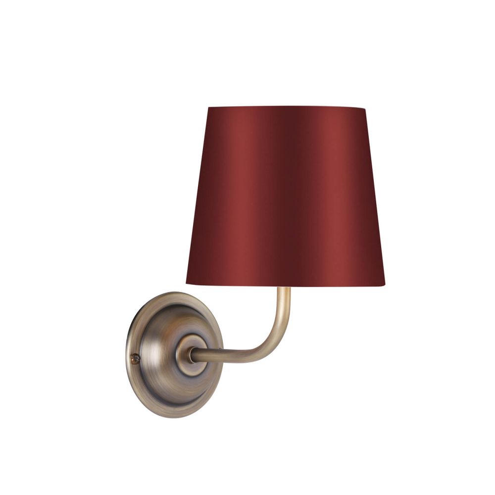 David Hunt Lighting Bexley Single Wall Light In Antique Brass, Fitting Only